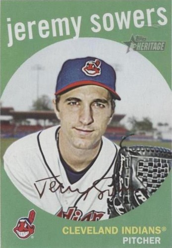 2008 Topps Heritage - Jeremy Sowers #549