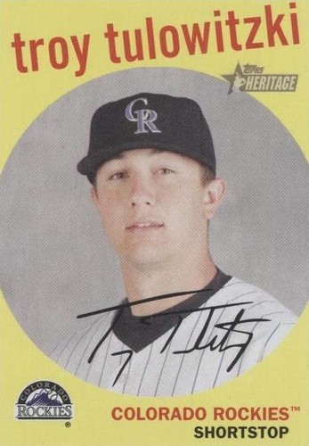 2008 Topps Heritage - Troy Tulowitzki #21