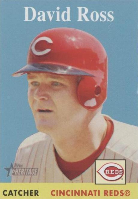 2007 Topps Heritage - David Ross #73