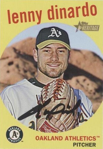 2008 Topps Heritage - Lenny DiNardo #470