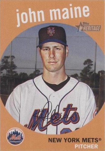 2008 Topps Heritage - John Maine #107