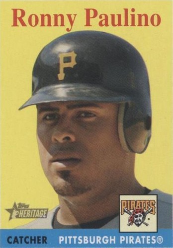 2007 Topps Heritage - Ronny Paulino #4