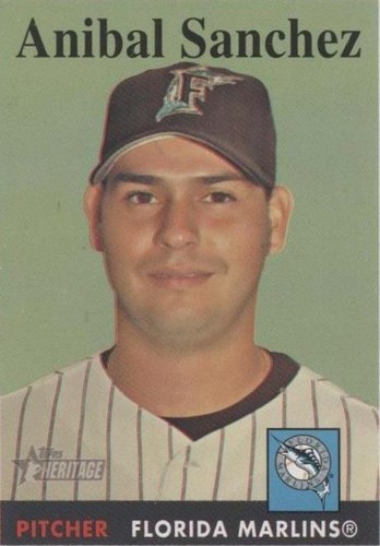 2007 Topps Heritage - Anibal Sanchez #324
