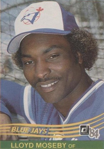 1984 Donruss - Lloyd Moseby #363