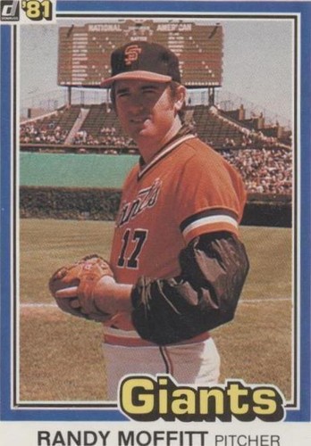 1981 Donruss - Randy Moffitt #195