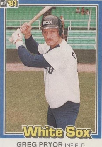 1981 Donruss - Greg Pryor #278