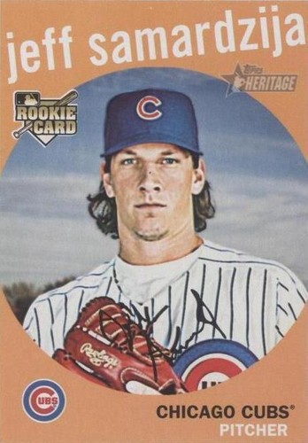 2008 Topps Heritage - Jeff Samardzija #621