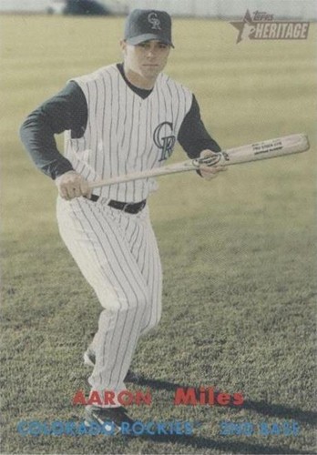 2006 Topps Heritage - Aaron Miles #433