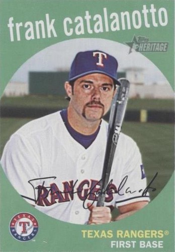 2008 Topps Heritage - Frank Catalanotto #529