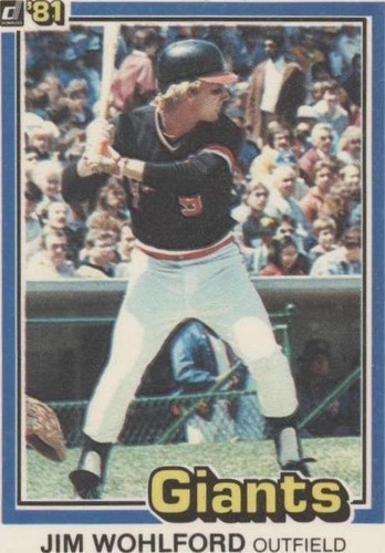 1981 Donruss - Jim Wohlford #316