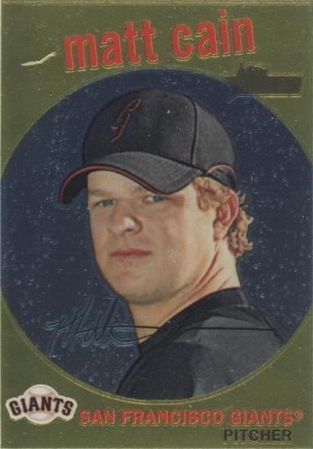 2008 Topps Heritage - Matt Cain #C62