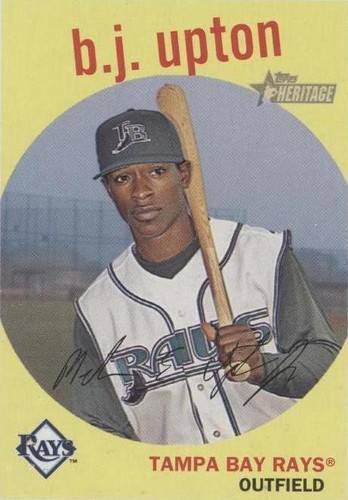 2008 Topps Heritage - B.J. Upton #258