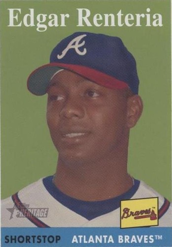 2007 Topps Heritage - Edgar Renteria #110