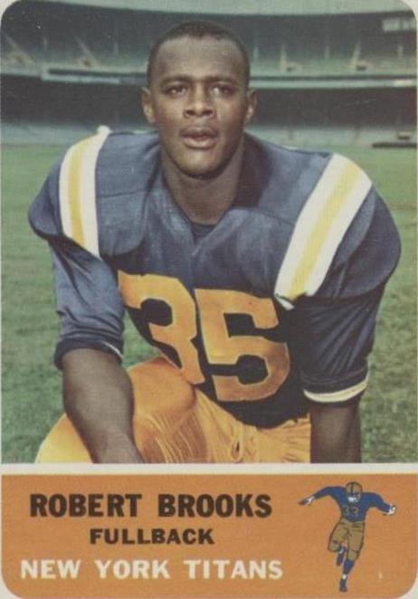 1962 Fleer Robert Brooks #56