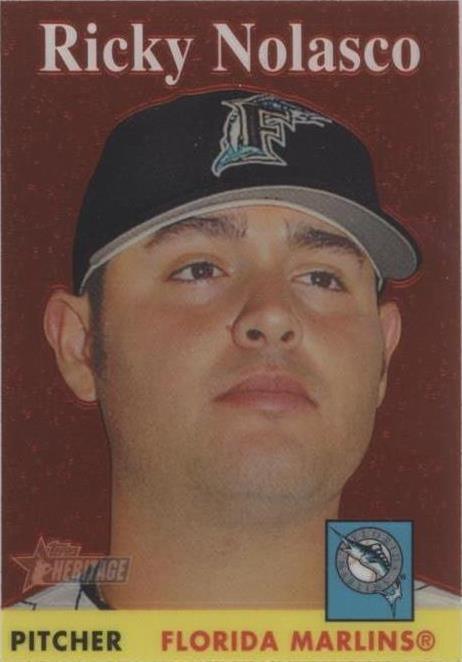 Topps Heritage 2007 - Ricky Nolasco #THC100