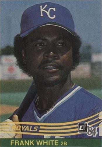 1984 Donruss - Frank White #222