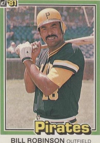 1981 Donruss - Bill Robinson #137