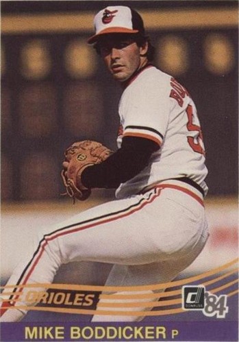 1984 Donruss - Mike Boddicker #123