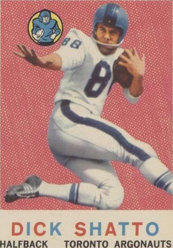 1959 Topps CFL Dick Shatto #63