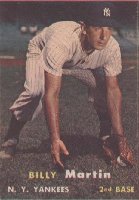 1957 Topps - Billy Martin #62