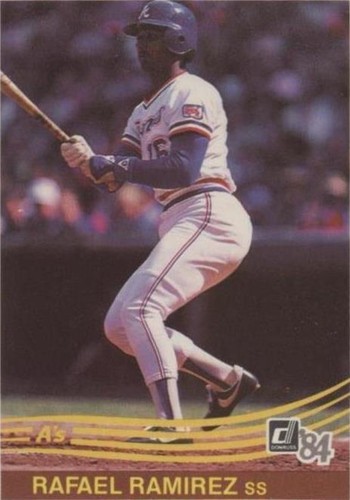 1984 Donruss - Rafael Ramirez #589