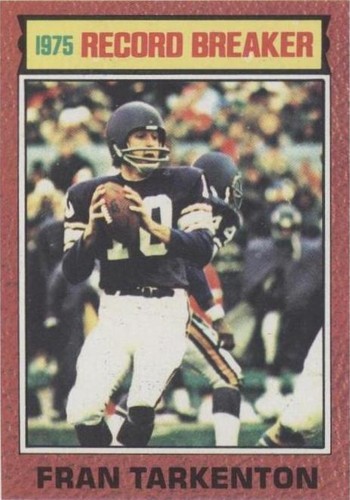1976 Topps Fran Tarkenton #7