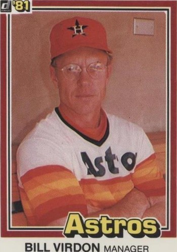 1981 Donruss - Bill Virdon #384