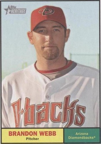 2010 Topps Heritage - Brandon Webb #315