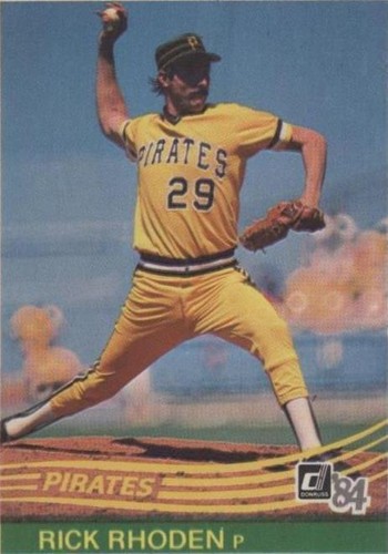 1984 Donruss - Rick Rhoden #552