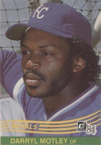 1984 Donruss - Darryl Motley #344