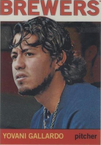 2013 Topps Heritage - Yovani Gallardo #HC89
