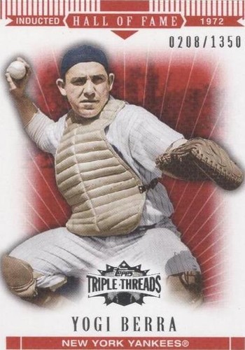 2007 Topps Triple Threads - Yogi Berra #20