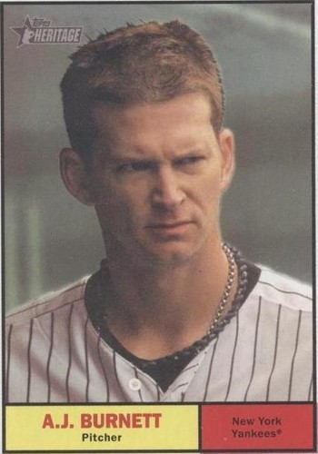 2010 Topps Heritage - A. J. Burnett #40