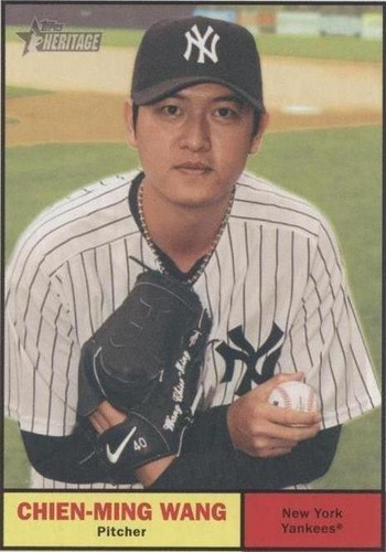 2010 Topps Heritage - Chien-Ming Wang #424