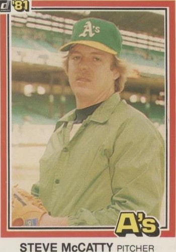 1981 Donruss - Steve McCatty #478