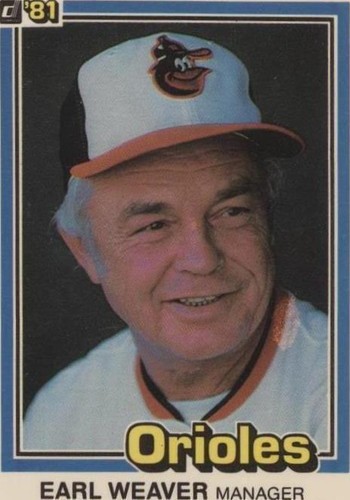 1981 Donruss - Earl Weaver #356