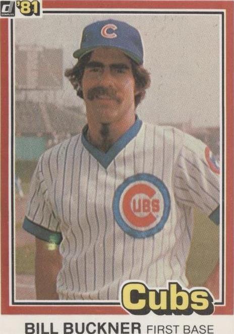 Donruss 1981 - Bill Buckner #482