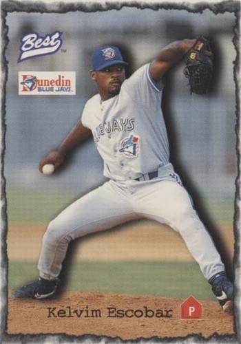 1997 Best # 48 Kelvin Escobar Autograph Signed Card (B2) Dunedin