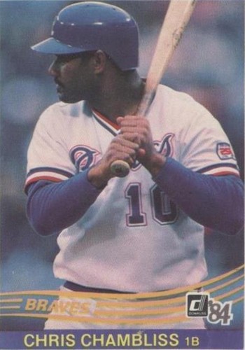 1984 Donruss - Chris Chambliss #537
