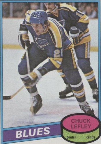 1980-81 O-Pee-Chee - Chuck Lefley #395