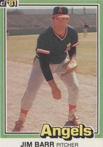 1981 Donruss - Jim Barr #412