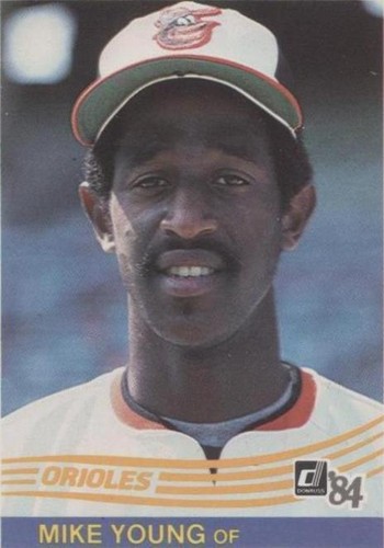 1984 Donruss - Mike Young #621