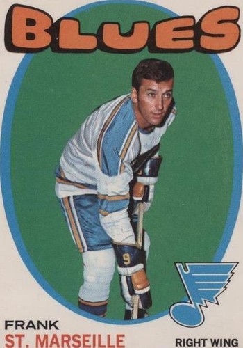 1971-72 O-Pee-Chee - Frank St. Marseille #38