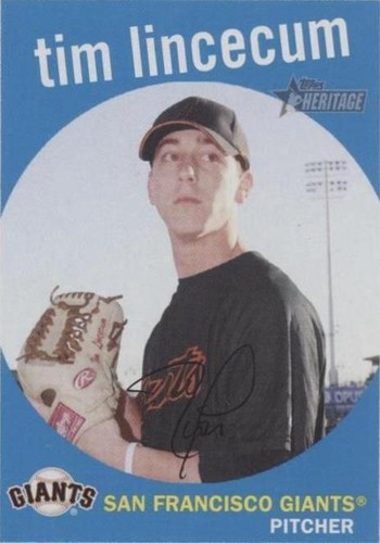 2008 Topps Heritage - Tim Lincecum #303