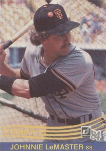 1984 Donruss - Johnnie LeMaster #649