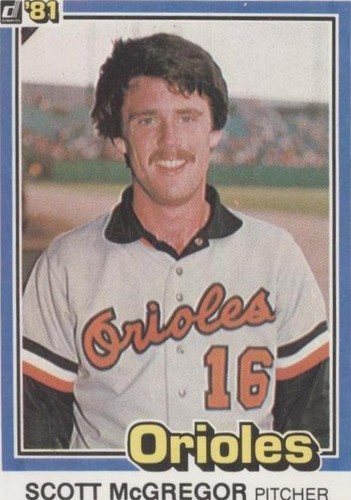 1981 Donruss - Scott McGregor #114