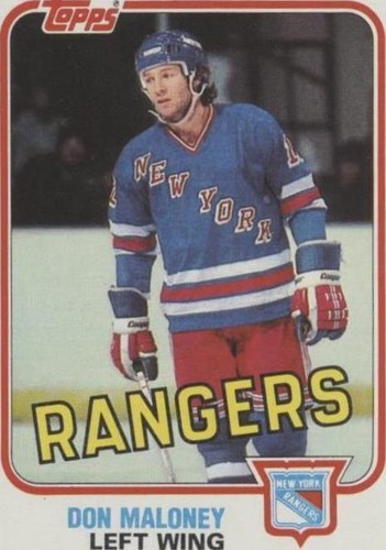 1981-82 Topps - Don Maloney #101E