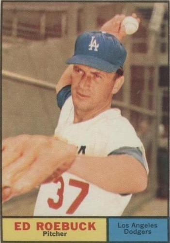1961 Topps - Ed Roebuck #6