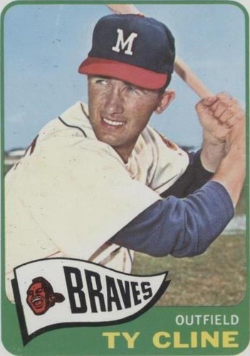 1965 O-Pee-Chee - Ty Cline #63