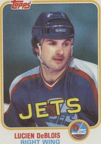 1981-82 Topps - Lucien DeBlois #79W